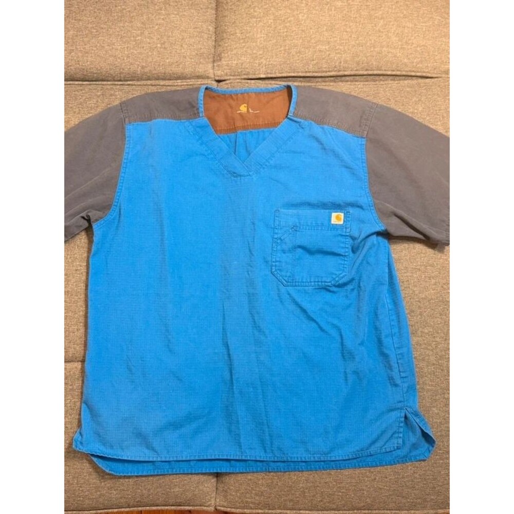 Carhartt Men's Color-Block Utility Pocket Shirt
